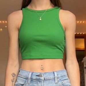 Wild Fable Vibrant Green Tank Top